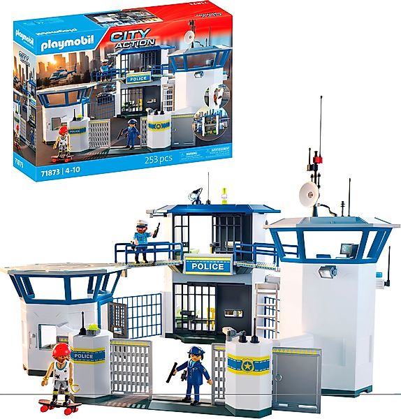 Playmobil® Polizei-Kommandozentrale (71873), Action Heroes Konstruktions-Sp günstig online kaufen