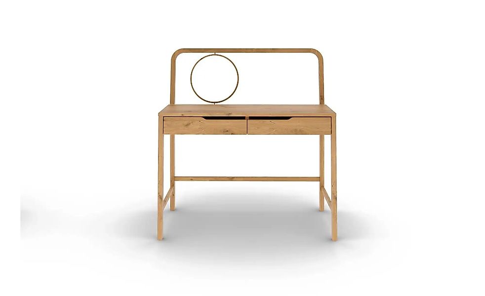 Schminktisch   ¦ holzfarben ¦ Maße (cm): B: 110 H: 112 Tische > Schminktisc günstig online kaufen