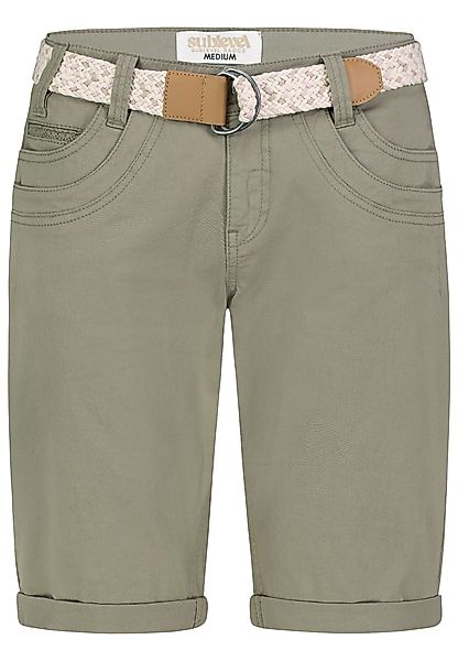 SUBLEVEL Bermudas Stretch Twill Chino Bermuda günstig online kaufen