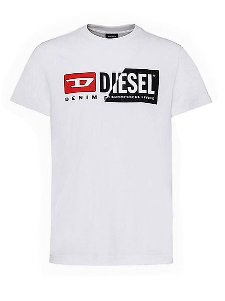 Diesel Rundhalsshirt Logo Shirt - T-DIEGO-CUTY - Gr. XXL günstig online kaufen