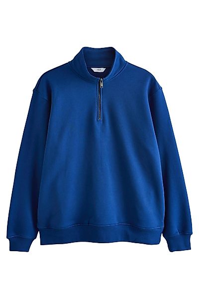 Next Sweater Sweatshirt mit 1/4-Reißverschluss und günstig online kaufen