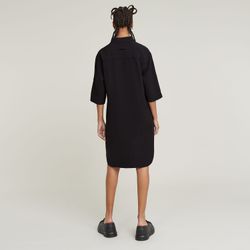 G-STAR Shirtkleid "Shirt Dress" Brusttasche mit krempelbaren Ärmeln günstig online kaufen