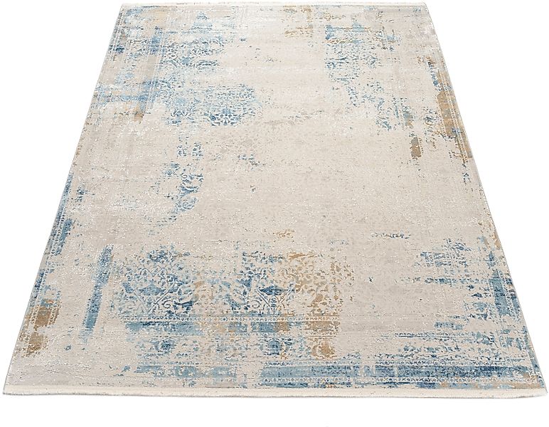 Musterring Teppich   ¦ beige ¦ Viskose,Synthetische Fasern ¦ Maße (cm): B: günstig online kaufen