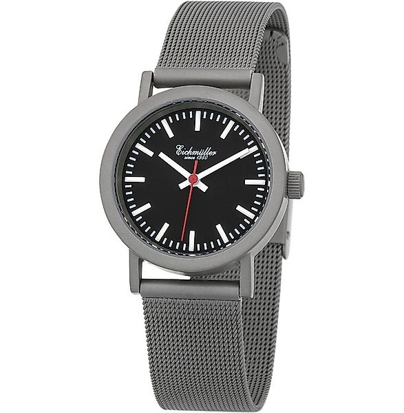 Eichmüller Quarzuhr Damenuhr, Bahnhofsuhr-Design, 30 mm, günstig online kaufen