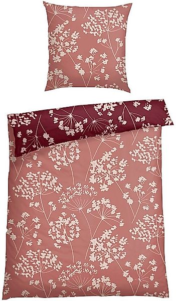 Schiesser Wendebettwäsche Alyssa aus weicher Baumwolle mit feinen Blüten be günstig online kaufen