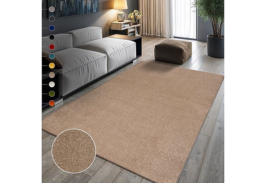 Sanat Teppich UNI, auch als Läufer- und Rundgrößen erhältlich, rechteckig, günstig online kaufen