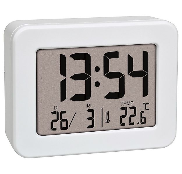 TFA Dostmann Wecker TFA Dostmann 60.2044.02 Quarz Wecker Weiß Alarmzeiten 1 günstig online kaufen