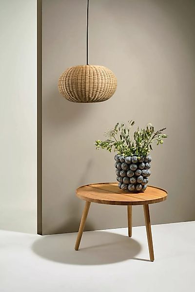Couchtisch Ø 70,5 cm H. 45 cm Eiche naturgeölt günstig online kaufen