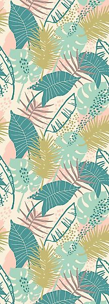 queence Vinyltapete »Naila« Motiv   bedruckt   botanisch   floral   gemuste günstig online kaufen