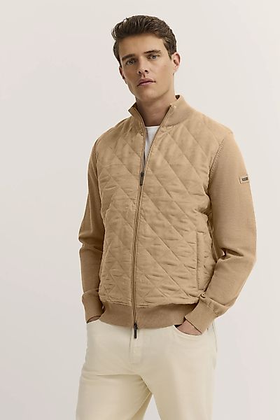 bugatti Strickjacke, mit Rautensteppung günstig online kaufen
