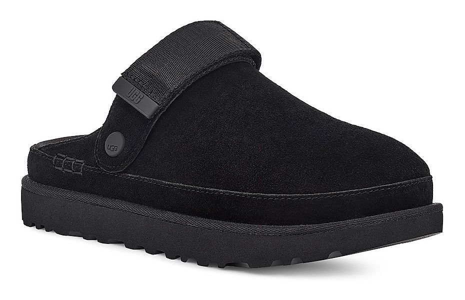 UGG Unisex W GOLDENSTAR CLOG Clog Homeslippers, Plateauschuh, Mule mit schw günstig online kaufen
