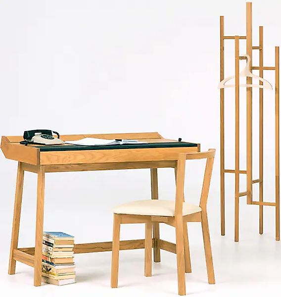 Woodman Schreibtisch »Brompton«, im skandinavian Design, Gestell aus massiv günstig online kaufen