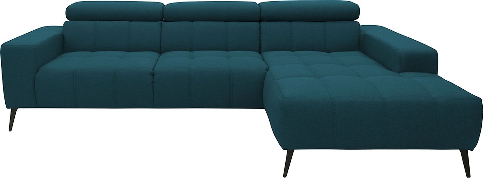 DOMO collection Ecksofa »Trento L-Form, mit Kufenfuß oder Einzelfuß« wahlwe günstig online kaufen