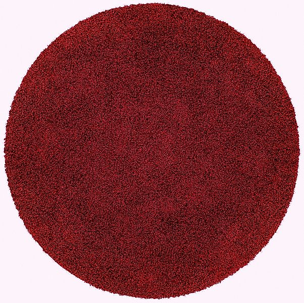 my home Teppich »Viva Teppich rund«, rund, 45 mm Höhe, Uni-Farben, einfarbi günstig online kaufen