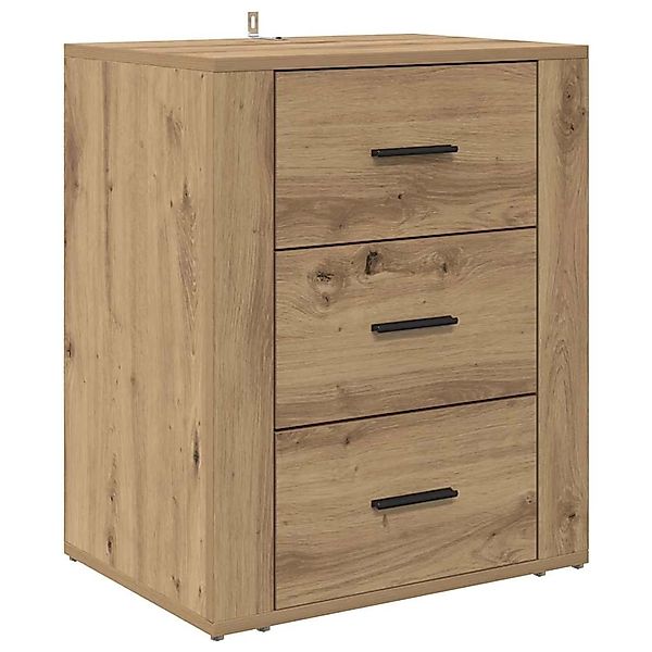 vidaXL Nachttisch Artisan-Eiche 50 x 36 x 60 cm Holzwerkstoff 881061 günstig online kaufen