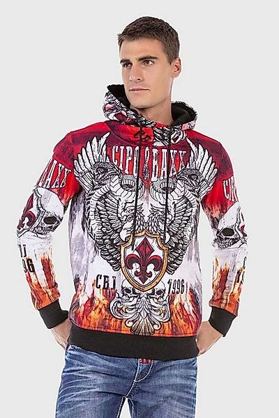 Cipo & Baxx Kapuzenpullover "Sweatshirts", mit coolem Print günstig online kaufen