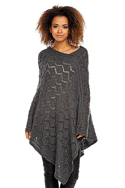 PeeKaBoo Strickponcho Eleganter Poncho warm Umhang günstig online kaufen