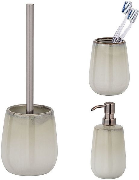 SCHÖNER WOHNEN-Kollektion Badaccessoire-Set »Marano«, Set, 3 tlg., Zahnputz günstig online kaufen
