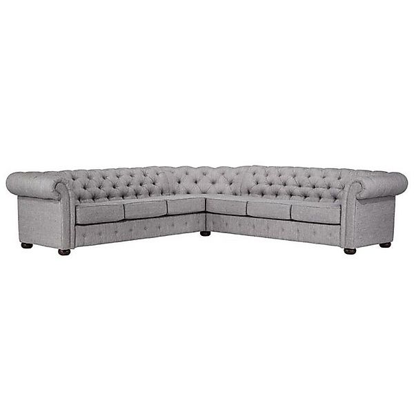 JVmoebel Ecksofa Chesterfield Ecksofa Wohnlandschaft 273x273 cm Sofa, 1 Tei günstig online kaufen