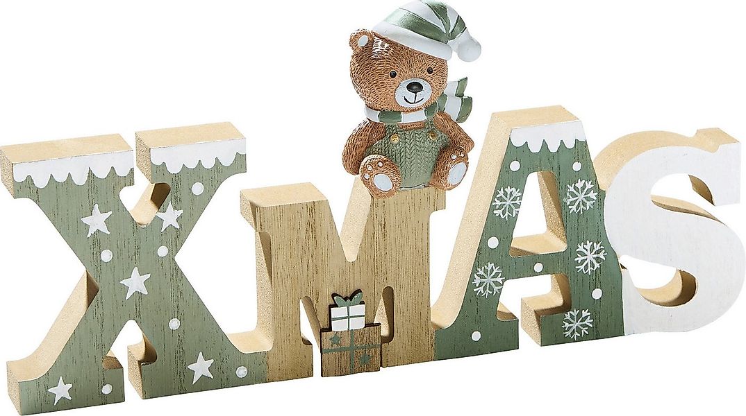 Wanddekoobjekt Deko-Schriftzug "XMAS", Schriftzug günstig online kaufen