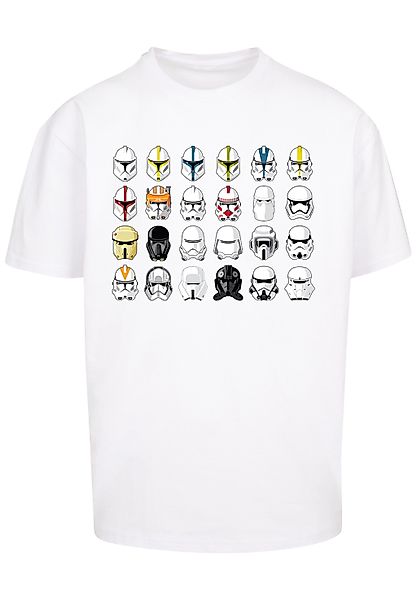 F4NT4STIC T-Shirt "Star Wars Stormtrooper Helmets CAD", Print günstig online kaufen