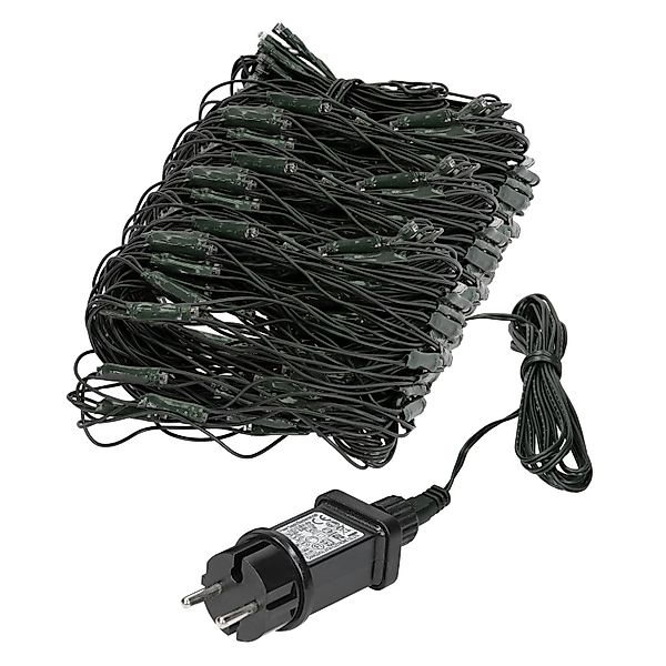 ECD Germany LED Lichternetz mit 320 Warmweiße LEDs 3x1,5 m IP44 Wasserdicht günstig online kaufen