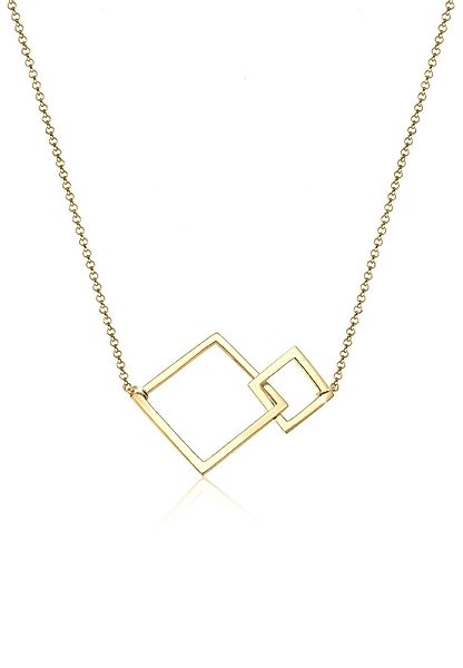 Elli Kette mit Anhänger Anhänger Quadrat günstig online kaufen