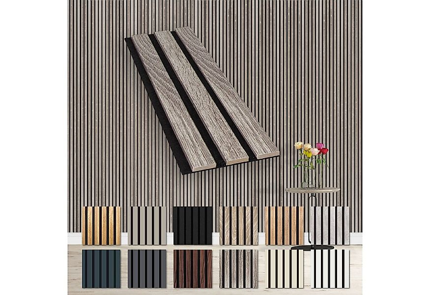 Hexim Wanddekoobjekt Vintage Oak (Akustikpaneele Musterstück - flexible Lam günstig online kaufen