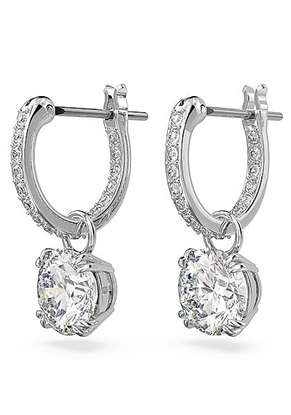 Swarovski Paar Ohrhänger Stilla Round, mit günstig online kaufen