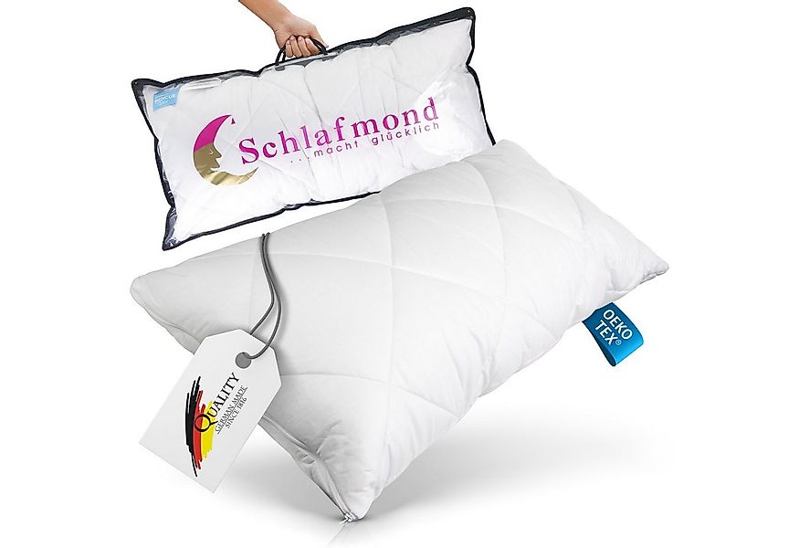 Schlafmond Kunstfaserkopfkissen Schlafmond Medicus Clean Allergiker Kopfkis günstig online kaufen