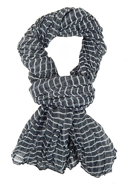 Ella Jonte Modeschal, leichter Schal Rot Blau Schwarz oder Grau Weiss gestr günstig online kaufen