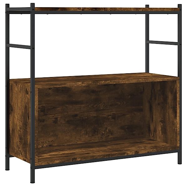 vidaXL Bücherregal Bücherregal Räuchereiche 80x30x78,5 cm günstig online kaufen