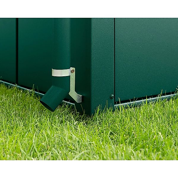 Hörmann Regenfallrohr Moosgrün günstig online kaufen