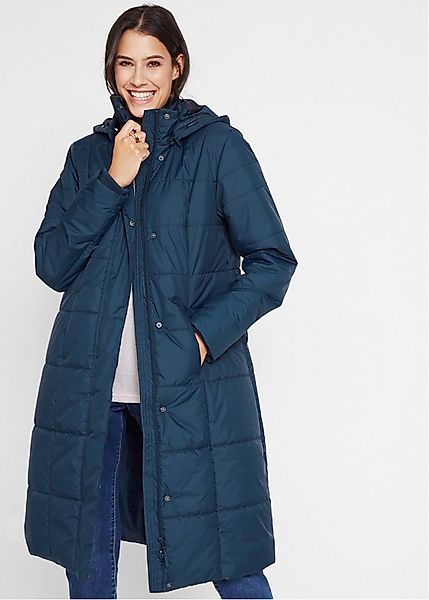 bonprix Steppmantel mit abnehmbarer Kapuze, mit Eingrifftaschen, mit Stehkr günstig online kaufen