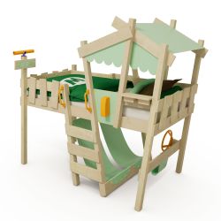 Wickey Kinderbett CrAzY Snuggy Massivholz-Hochbett mit günstig online kaufen