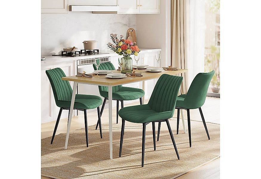 SONGMICS Esszimmerstuhl Stuhlset – Polsterstühle, Moderner Küchenstuhl. Sam günstig online kaufen