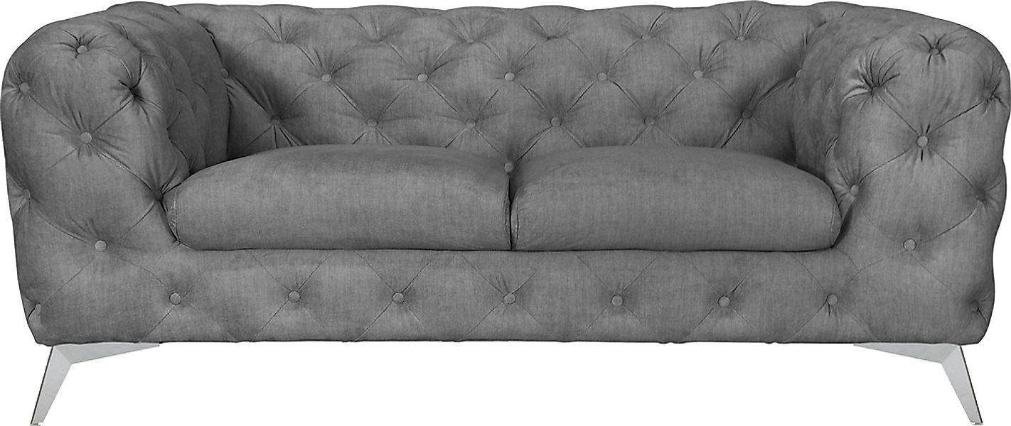 Leonique Chesterfield-Sofa "Glynis", aufwändige Knopfheftung, moderne Chest günstig online kaufen