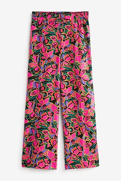Next Marlene-Hose Strukturierte Hose mit weitem günstig online kaufen