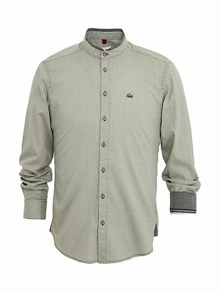 Spieth & Wensky Trachtenhemd Hemd DORIAN oliv (Slim Fit) günstig online kaufen