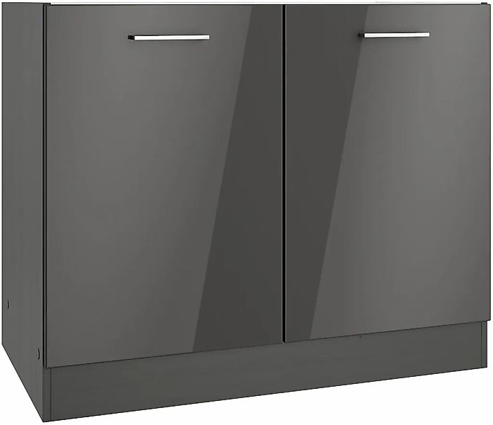 KOCHSTATION Spülenschrank "KS-Milan", HELD Möbel, Spülenschrank 100 cm, mat günstig online kaufen