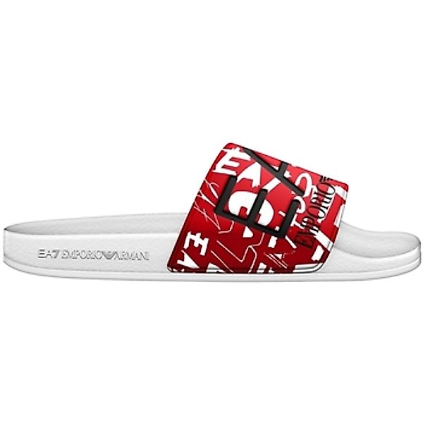 Ea7 Emporio Armani  Zehensandalen Sandale Logo Slides Badesandale günstig online kaufen