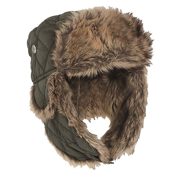 Mil-Tec Fellimitatmützen WINTERMÜTZE M. KUNSTPELZ oliv - S (55/56) (Packung günstig online kaufen