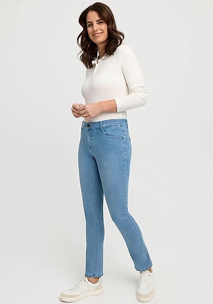 wonderjeans Slim-fit-Jeans, mit Logostickerei günstig online kaufen