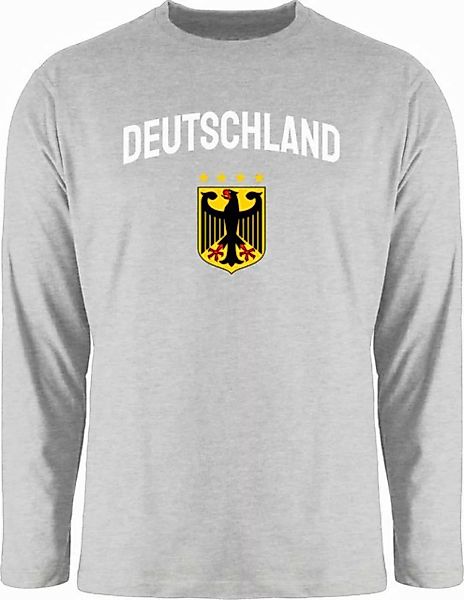 Shirtracer Rundhalsshirt Deutschland Wappen mit Bundesadler, Germany, Deuts günstig online kaufen