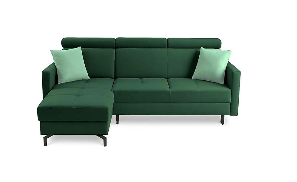 Ecksofa   ¦ grün ¦ Maße (cm): B: 215 H: 97 Polstermöbel > Sofas > Ecksofas günstig online kaufen