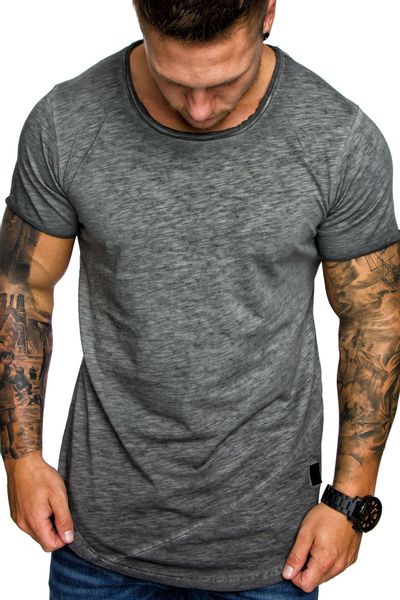 Amaci&Sons T-Shirt AUSTIN Herren Oversize Vintage günstig online kaufen
