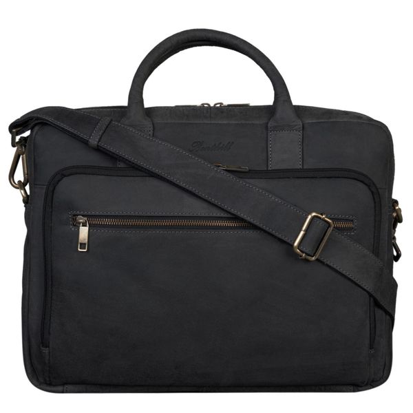 Benthill Aktentasche Echt Leder Laptoptasche Notebooktasche günstig online kaufen