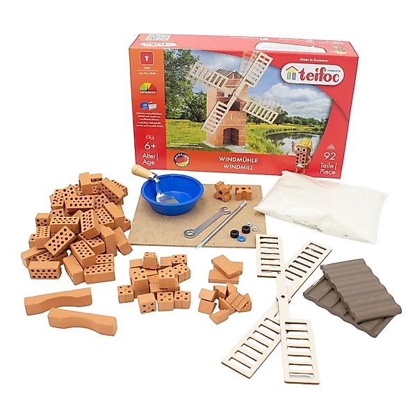 teifoc Windmühle Steinbaukasten, (Konstruktionsspielzeug, 100 St., günstig online kaufen