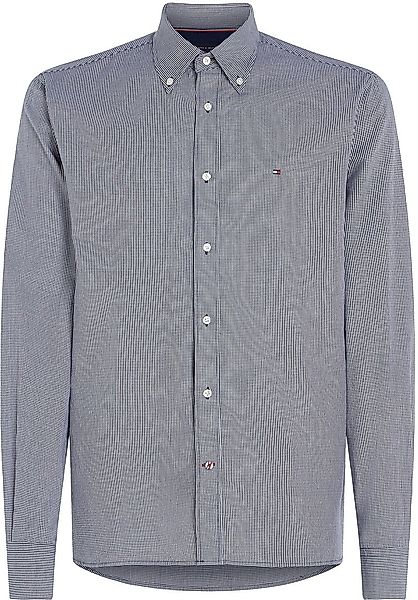 Tommy Hilfiger Hemd Karos Navy - Größe M günstig online kaufen