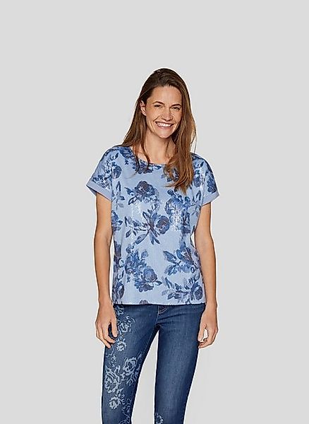 Rabe Print-Shirt Rabe Floral bedrucktes T-Shirt günstig online kaufen